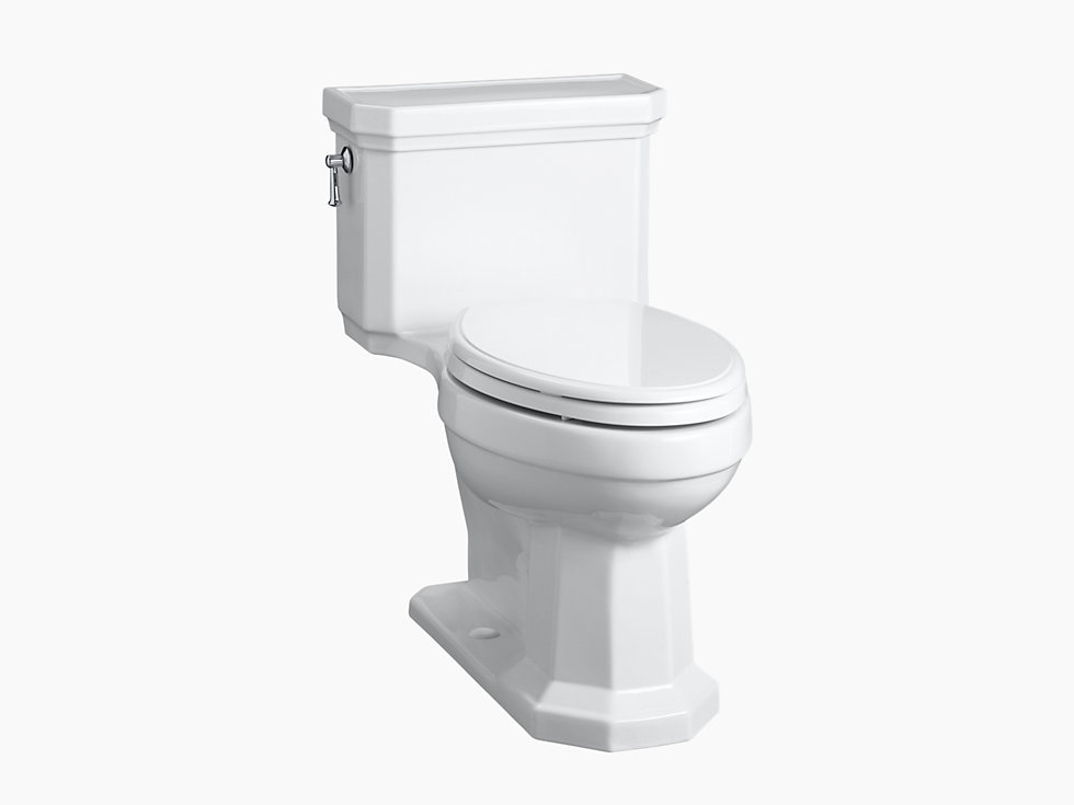 Toilet Kathryn 4.8L One-piece dengan Teknologi Pembilas Kelas 5